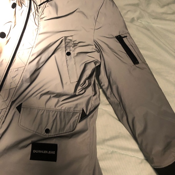 calvin klein Reflective Parka XL - Picture 5 of 11